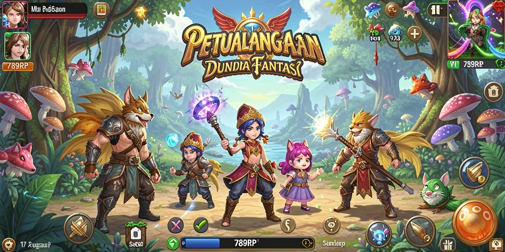 Screenshot dari gameplay seru di dunia petualangan 789RP.