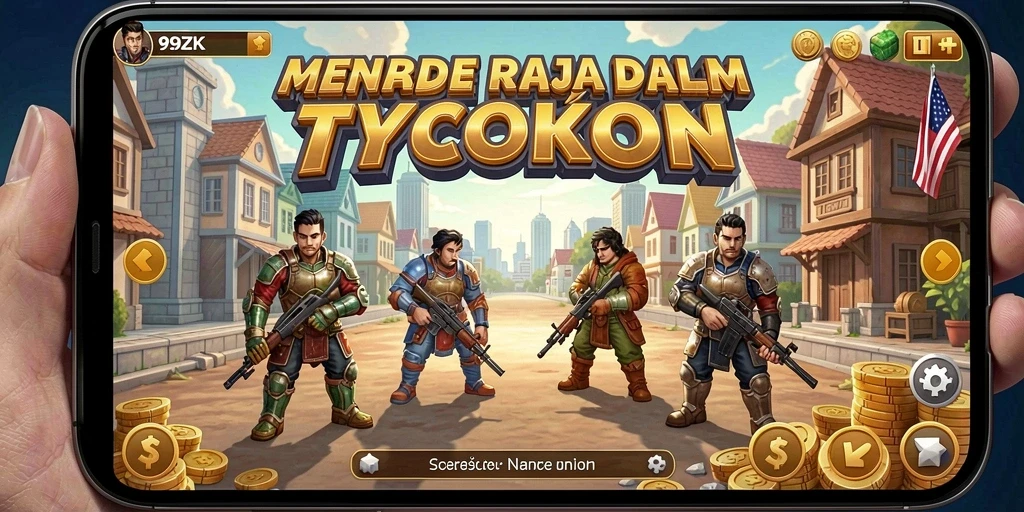 Tampilan gameplay 99ZK yang dinamis dan memikat.