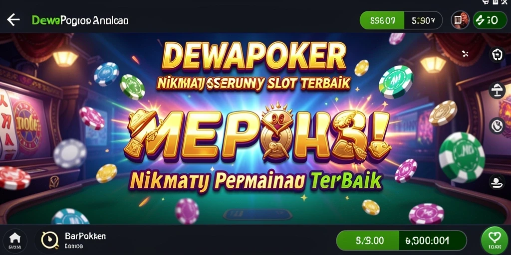 Tampilan gameplay DEWAPOKER yang seru dan menarik.