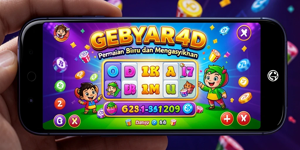 Screenshot gameplay GEBYAR4D yang menunjukkan mode Bingo yang seru.