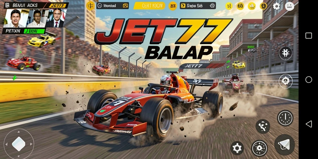 Gameplay menarik JET77 dengan balapan yang seru dan mendebarkan.