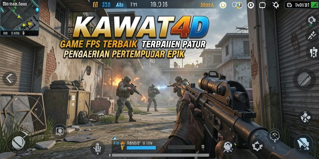 Gameplay KAWAT4D yang menegangkan dan mendebarkan.