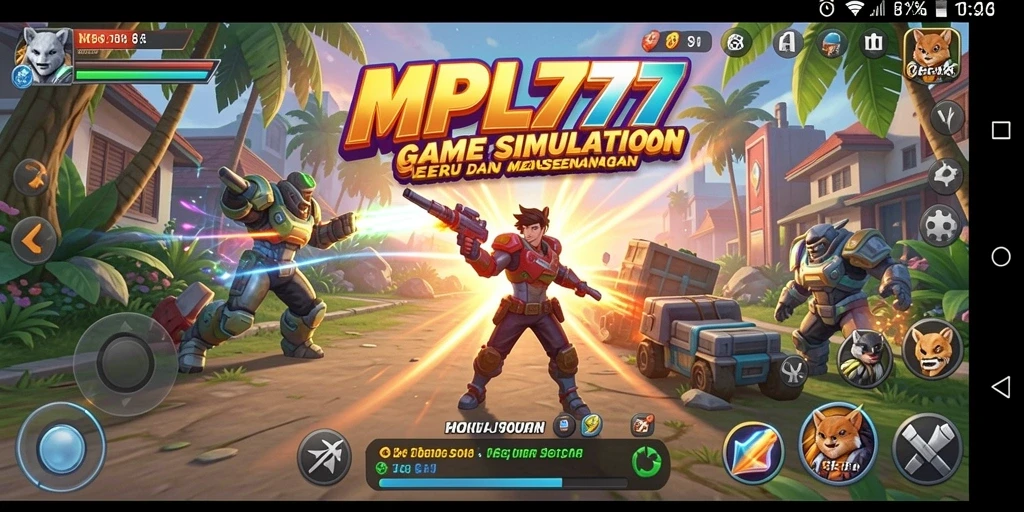 Tampilan gameplay menarik dengan grafik yang memukau di MPL777.