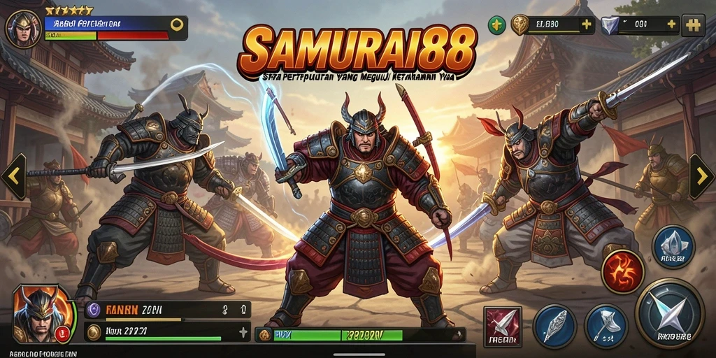 Tampilan gameplay SAMURAI88 yang mendebarkan dan strategi yang harus diterapkan.